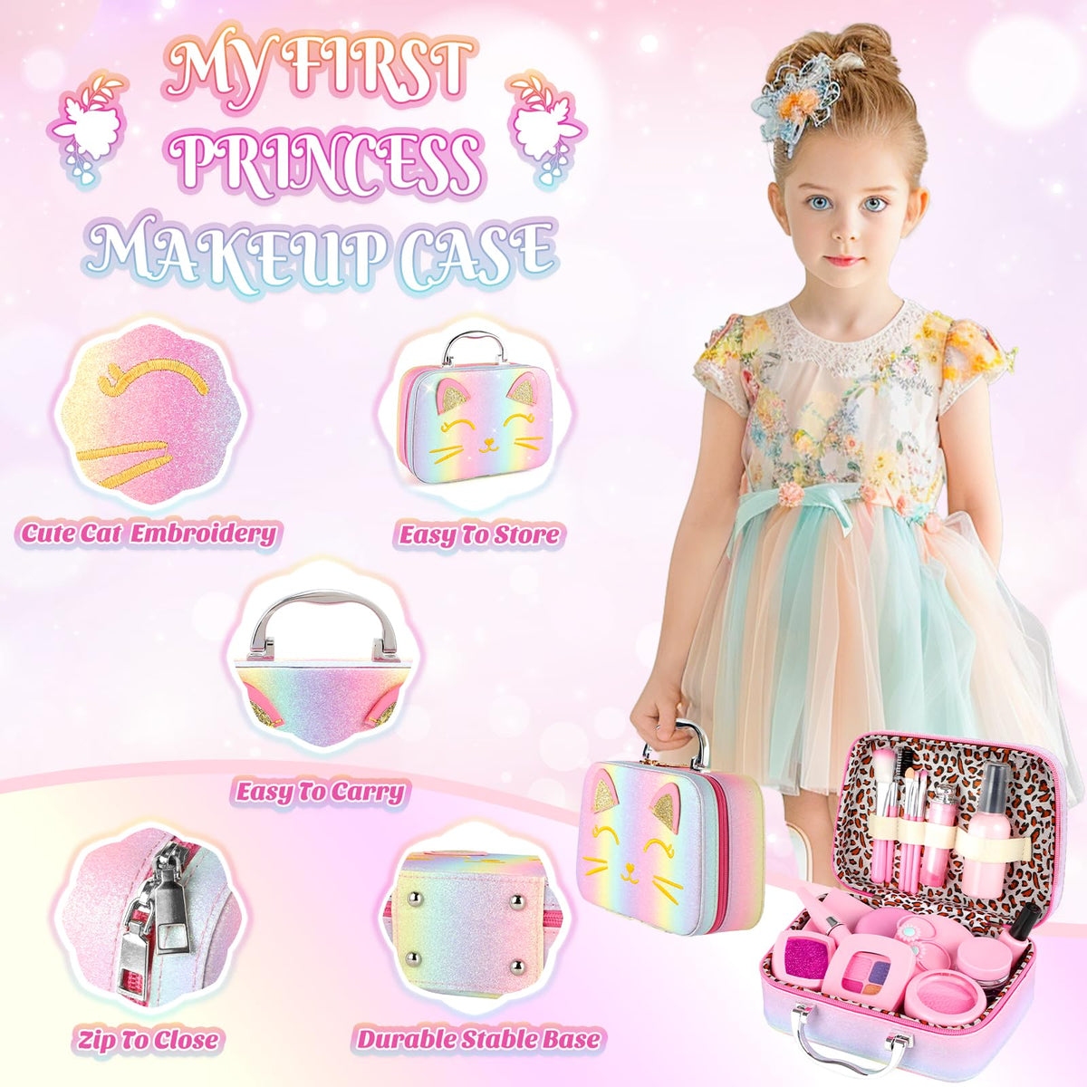 Smallzi glitter powder adds sparkly accents to dress-up playtime.