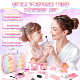 Smallzi powder puff for tidy, pretend makeup storage and use.
