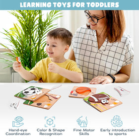 Smart and Sporty giftable box for presenting the sports puzzle set