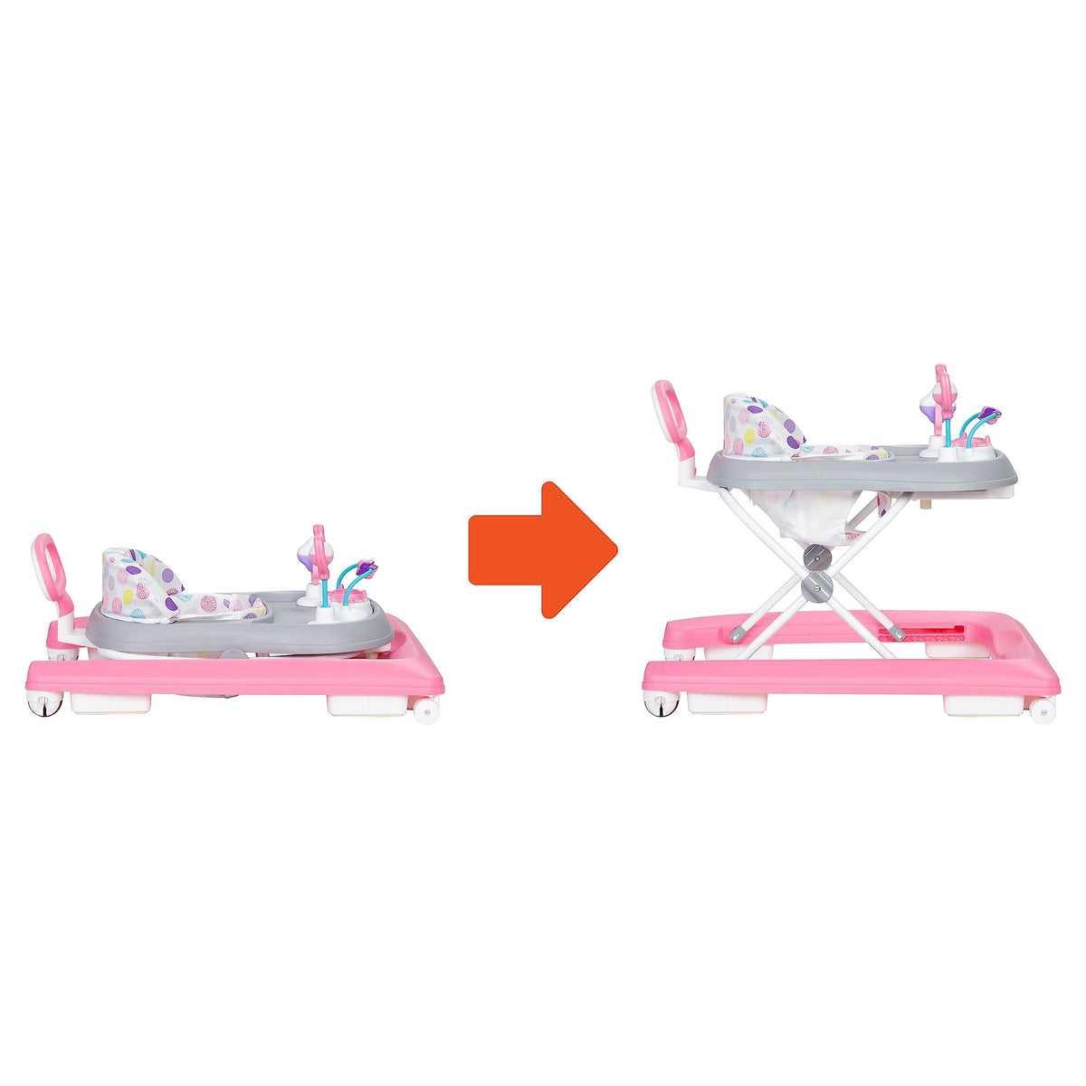 Smart Steps Trend Plus 3-position height adjustment to grow with your child