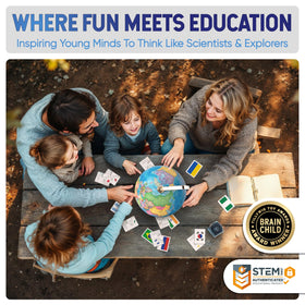 SMART WALLABY flag and country guide supports STEM-themed country studies.