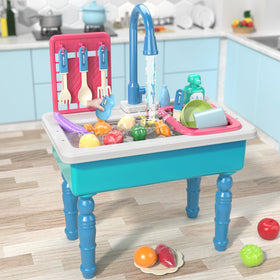 SmartChef removable dish rack helps kids sort and dry their dishes