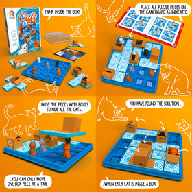 SmartGames Cats and Boxes family-friendly activity for together time.