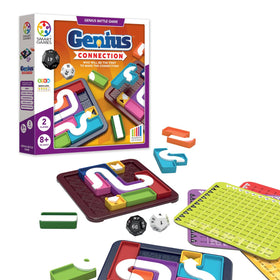 SmartGames Genius Connection 3D puzzle pieces support varied configurations and ongoing challenge.