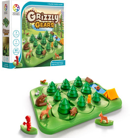 SmartGames Grizzly Gears rotating tiles in action for a brain-boosting puzzle session.