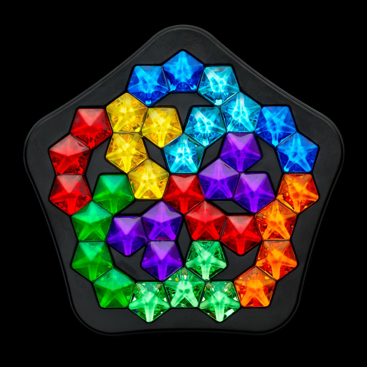 SmartGames IQ Deluxe 120 challenges showcase progressive logic workouts.