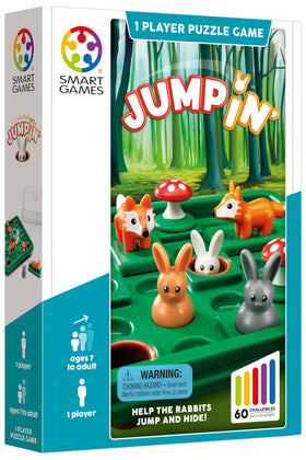 SmartGames Jump in' 60 challenges pack delivers progressive brain training