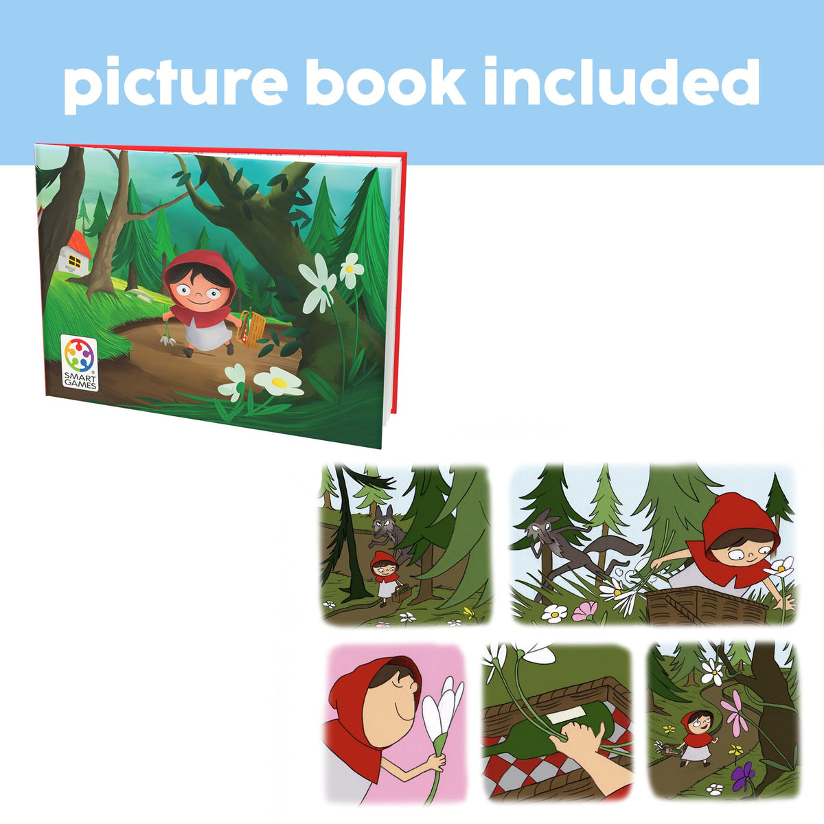 SmartGames Little Red Riding Hood master-challenge advanced spatial reasoning practice