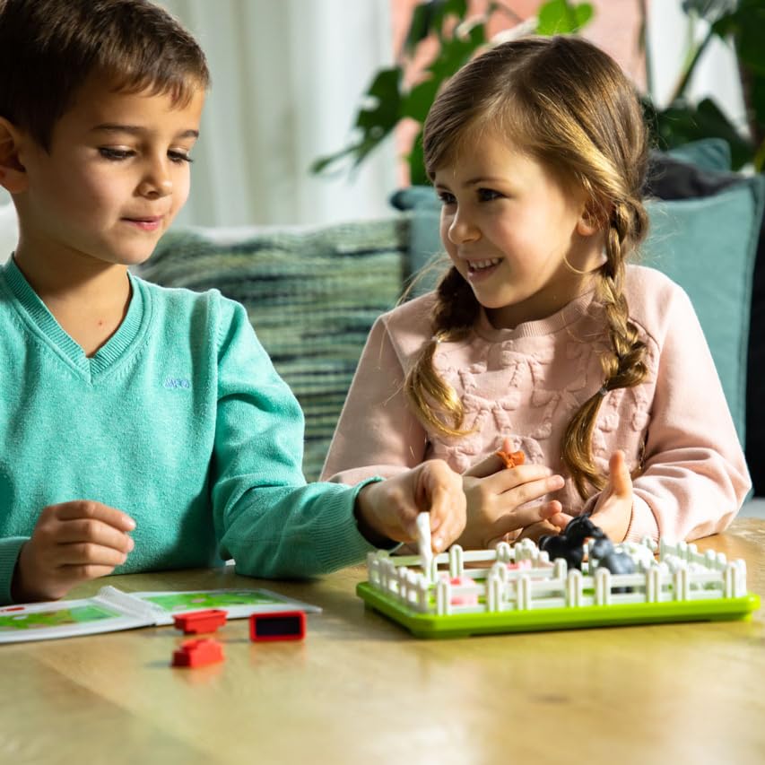 SmartGames Smart Farmer wooden fences promote spatial planning during play.