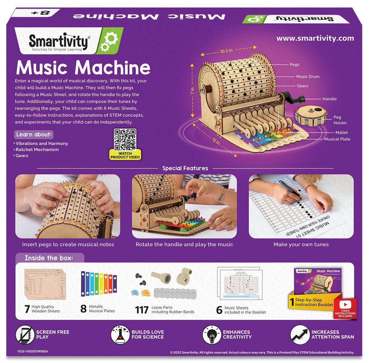 Smartivity Music Machine gift-ready packaging signaling an educational present