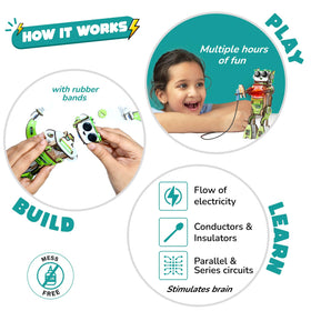 Smartivity Electro Play Lab replacement-parts kit supports continued learning journeys.