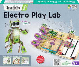 Smartivity Electro Play Lab robot assembly demonstrates hands-on learning and creativity.