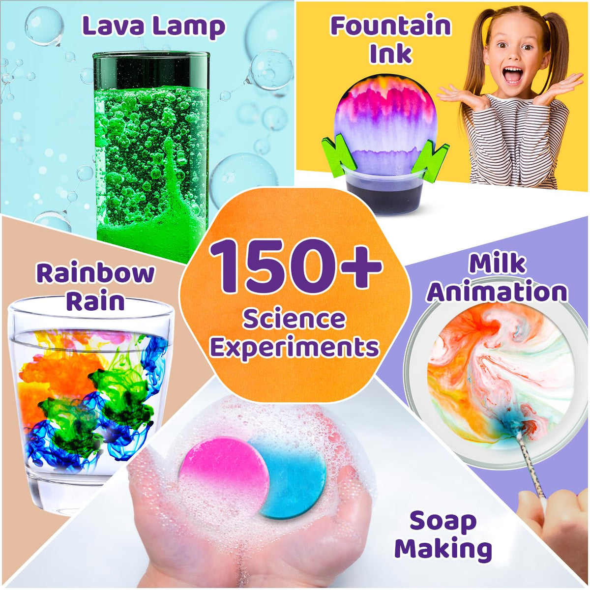 Smartivity Legendary Mega 150 experiments bundle highlights diverse activities.