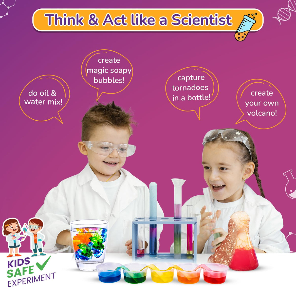 Smartivity Legendary Mega 150 lab tools promote safe, engaging experiments.