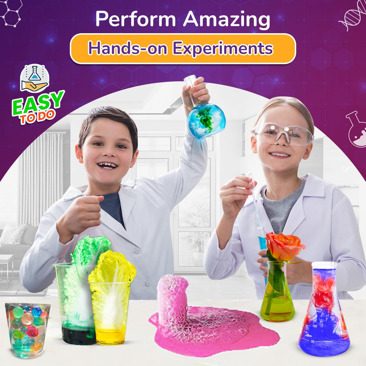 Smartivity Legendary Mega 150 learning scene emphasizes STEM exploration at home.