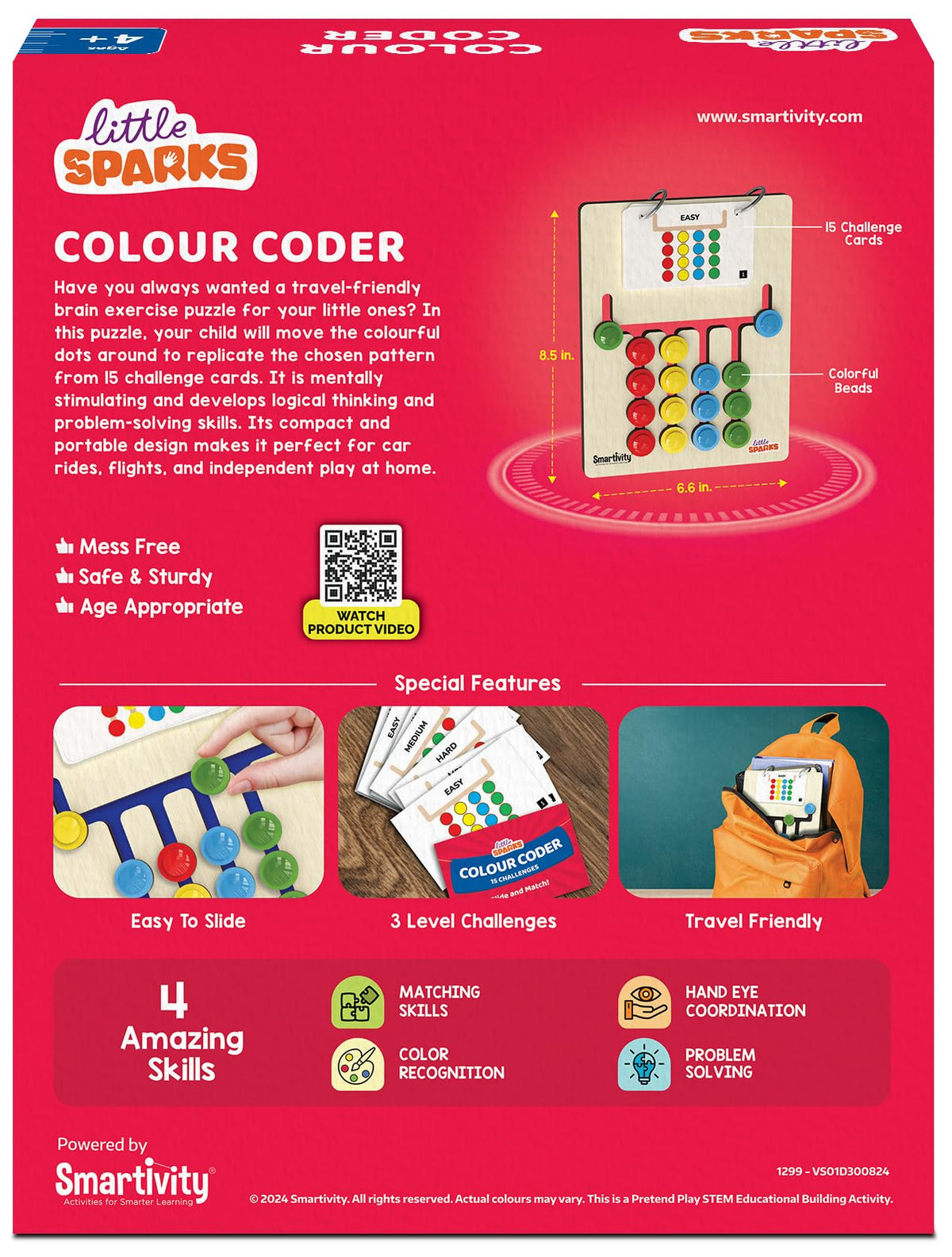 Smartivity Montessori puzzle education award signals trusted STEM learning.