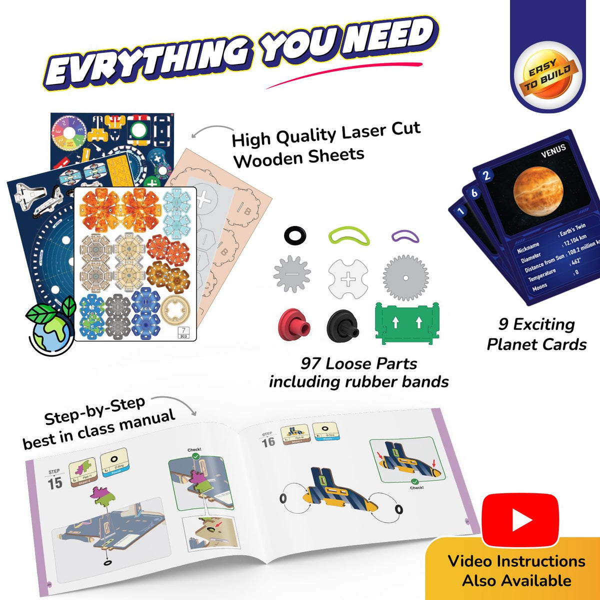 Smartivity Solar System Kit educational toy designed for curious ages 8–14