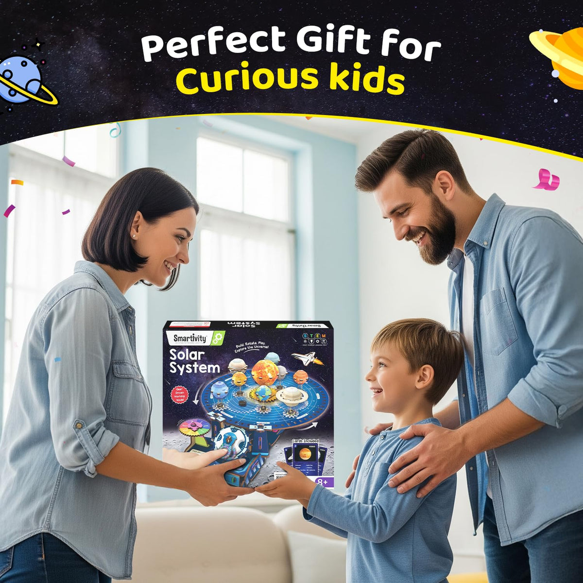 Smartivity Solar System Kit safe packaging using eco-friendly materials