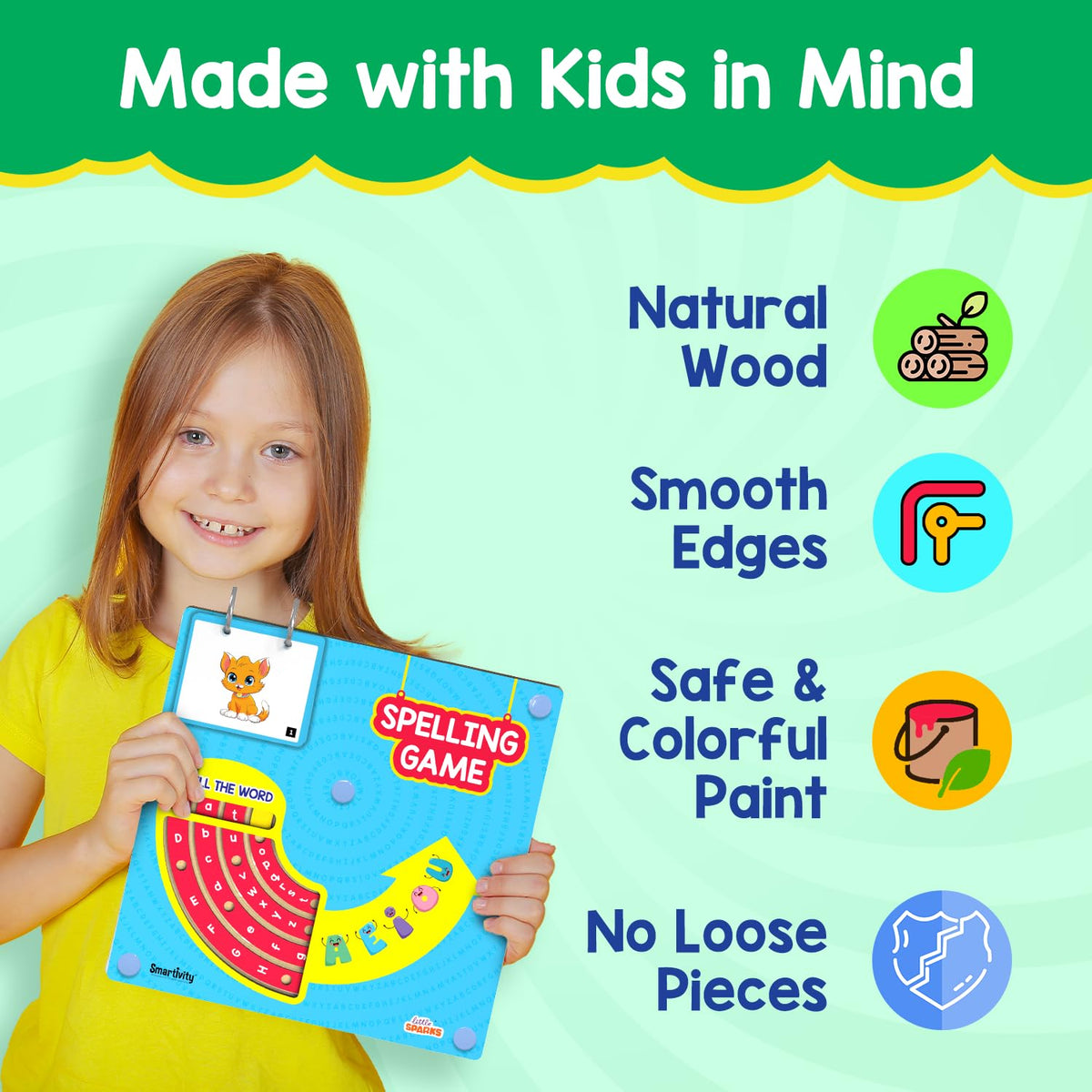 Smartivity lightweight design invites hands-on play at home or school