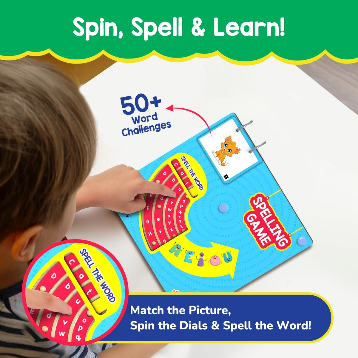 Smartivity 50-plus picture cards accelerate vocabulary through vivid imagery