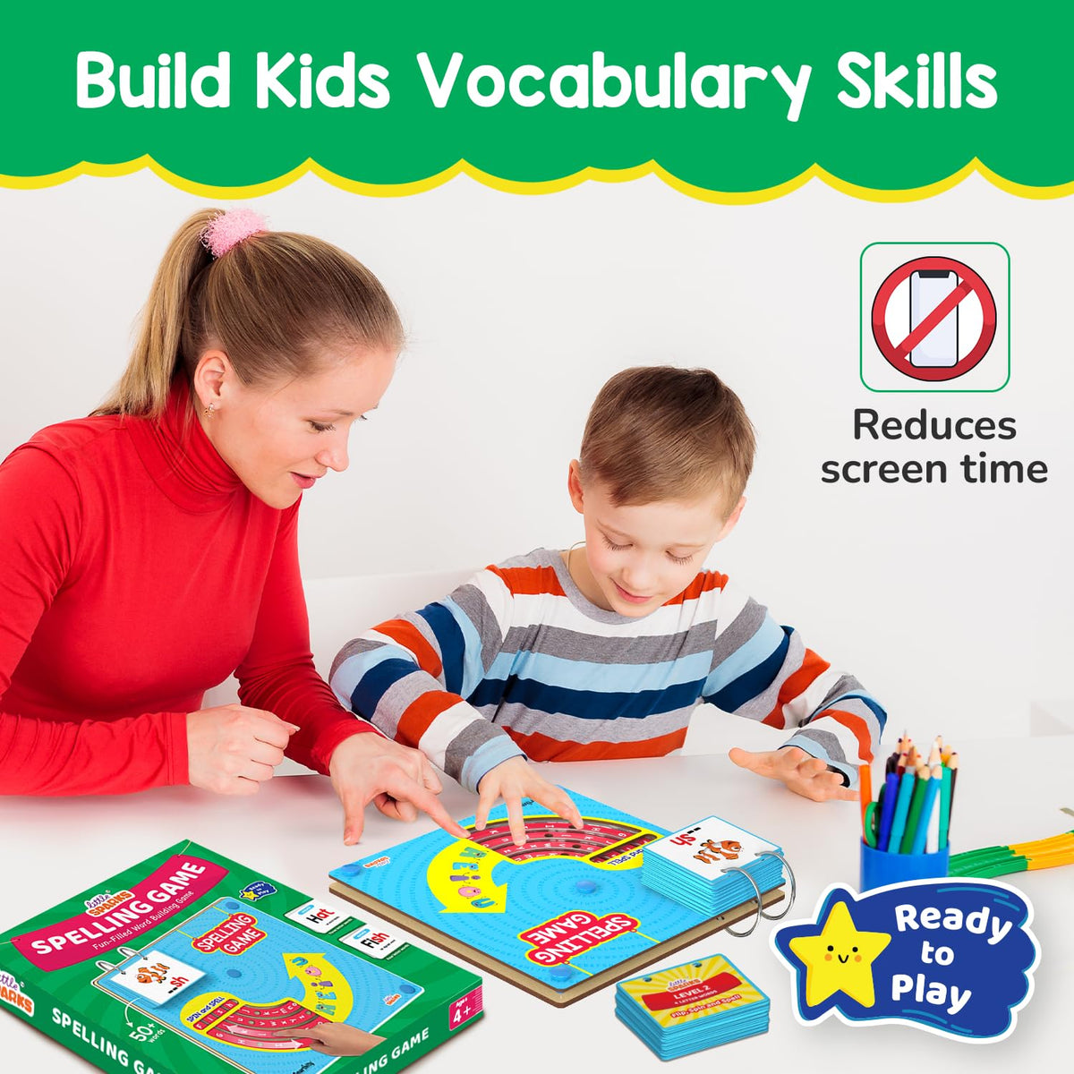Smartivity screen-free activity that builds phonics and pattern recognition