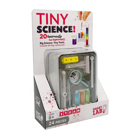 SmartLab Tiny Science kit in a backpack for portable on-the-go experiments