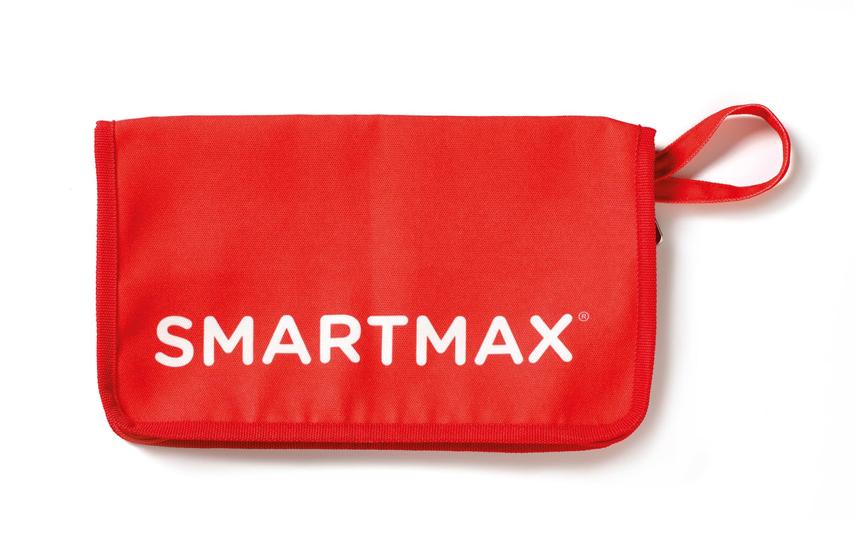 Carry bag with zip-up mat keeps play organized.