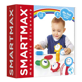 SmartMax First Sounds small hands enjoy hands-on magnet exploration.