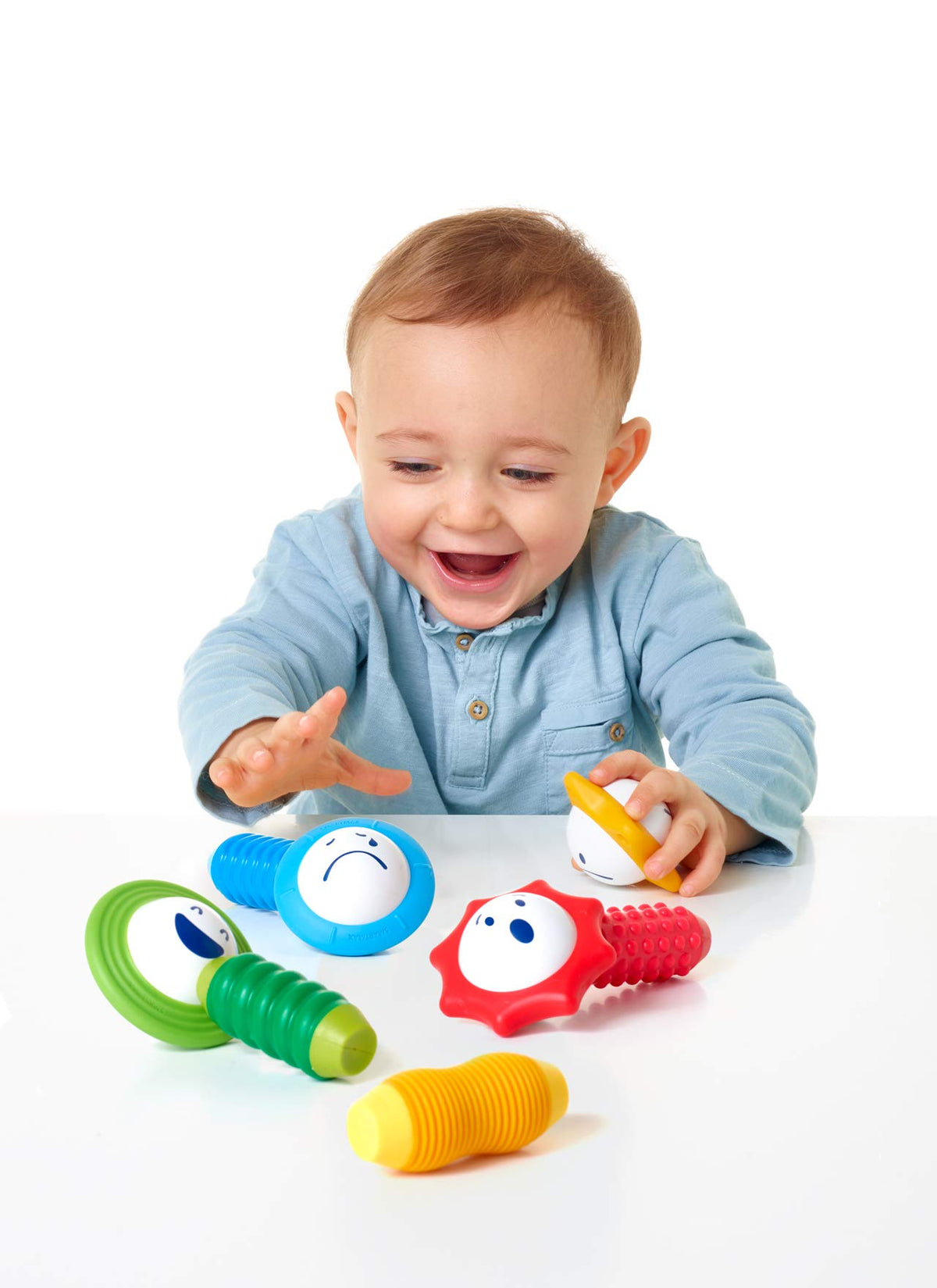 SmartMax First Sounds durable, easy-to-clean pieces for everyday use.