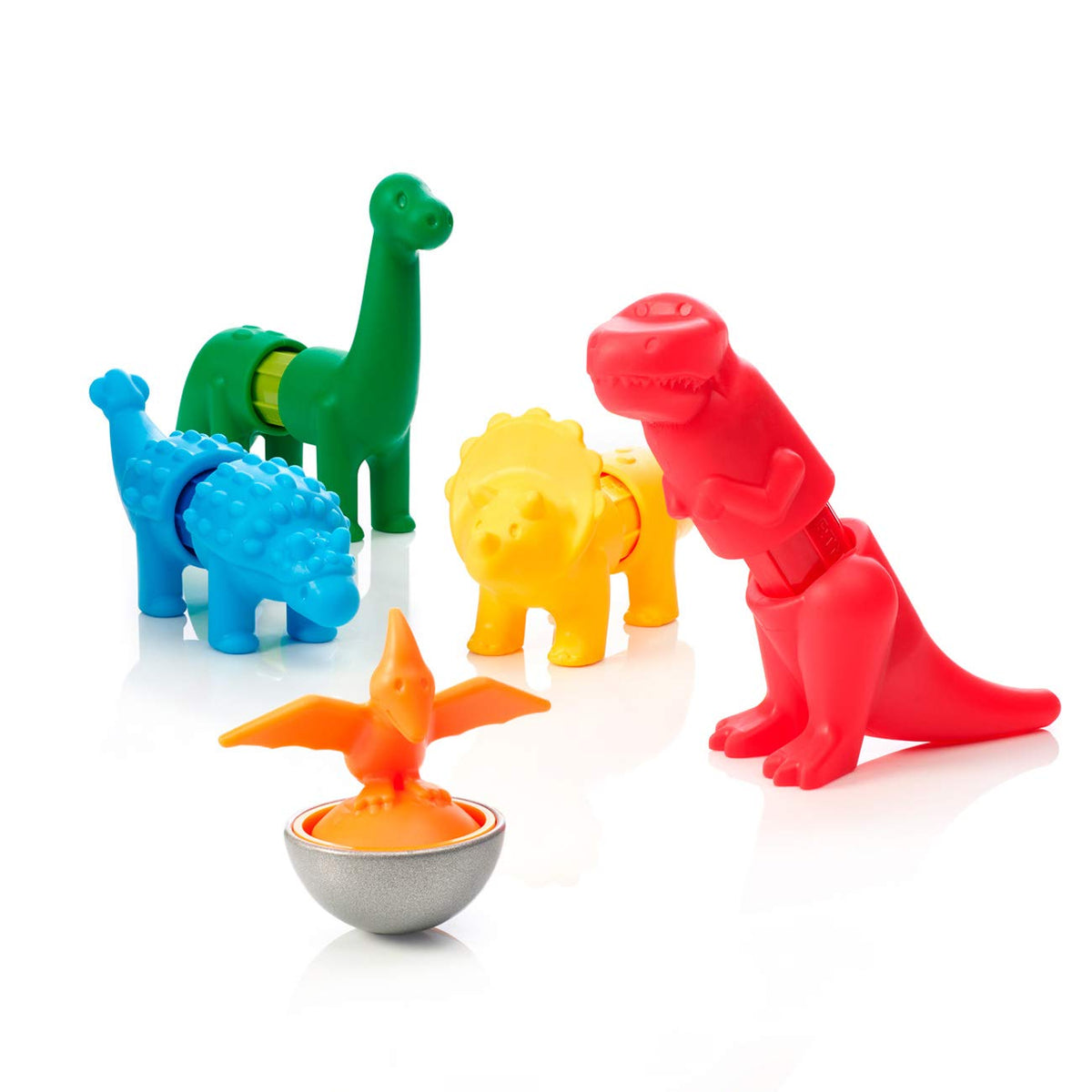SmartMax My First Dinosaurs: Colorful pieces palette sparks tactile exploration and early color recognition