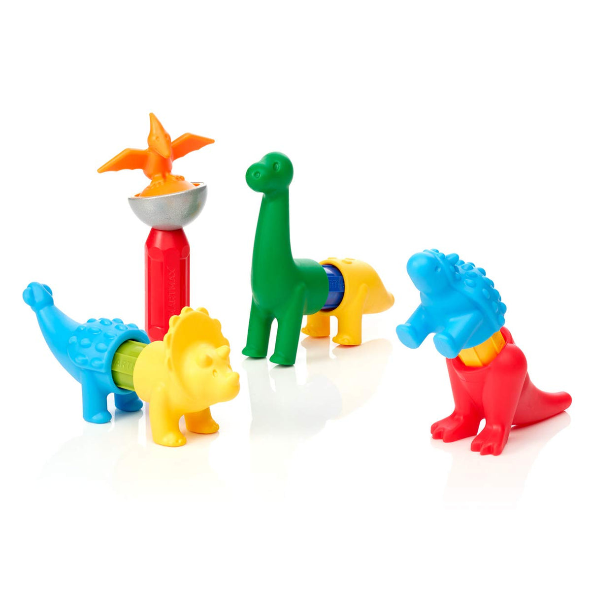 SmartMax My First Dinosaurs: Magnetic bars deliver satisfying clicks for beginner engineering