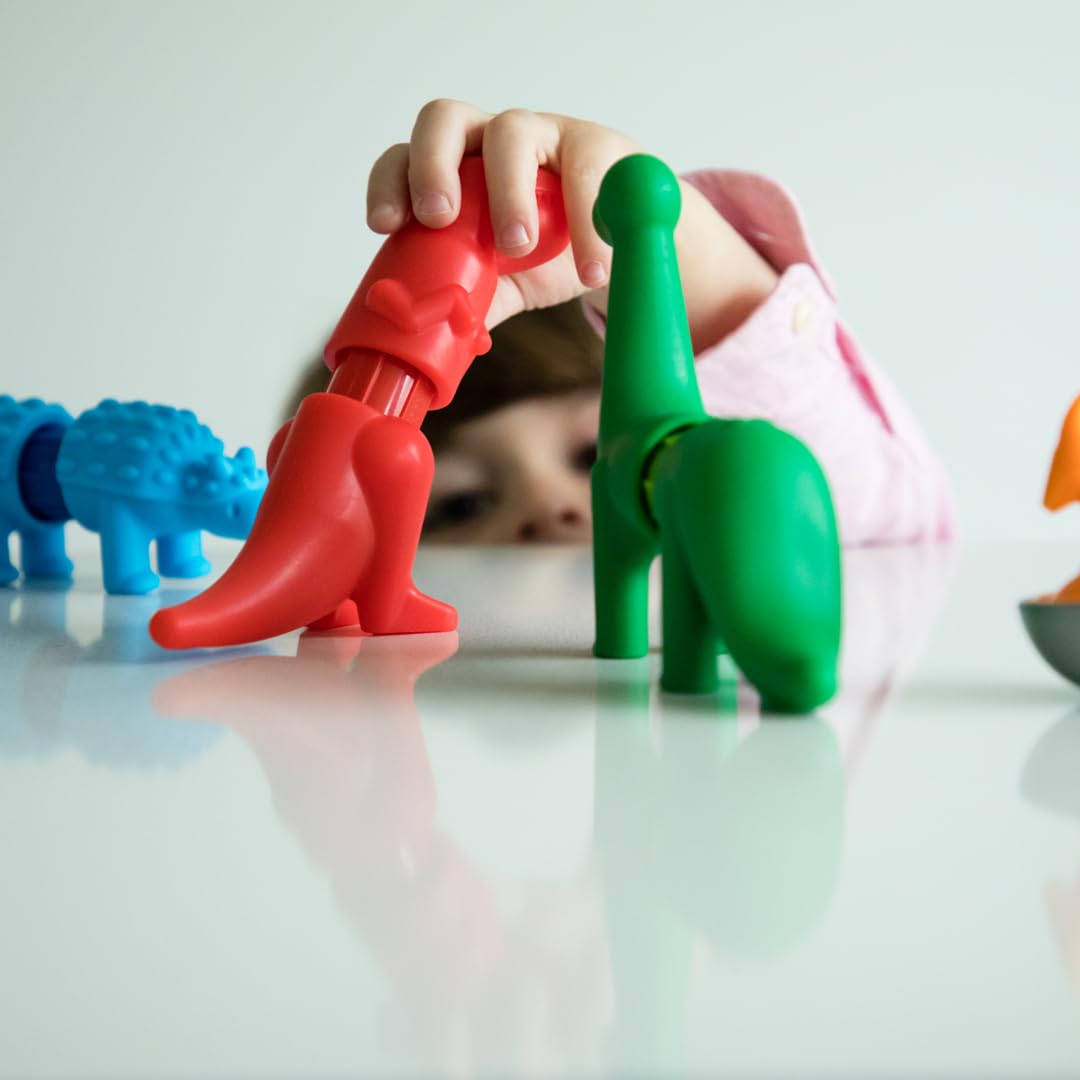 SmartMax My First Dinosaurs: Triceratops creation with chunky parts for little hands