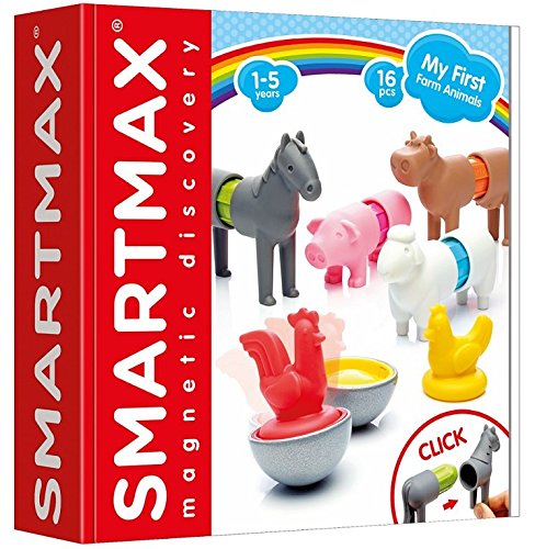 SmartMax My First Farm Animals cow piece introduces animal themed play and basic manipulation.