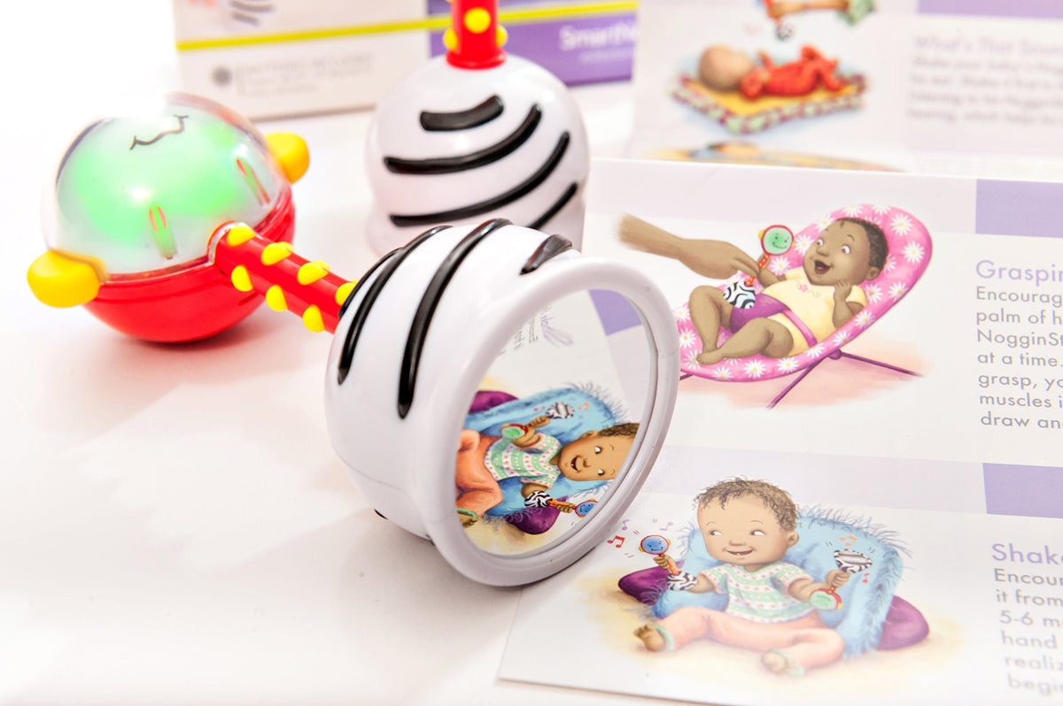 SmartNoggin NogginStik compact design fits tiny hands for travel play