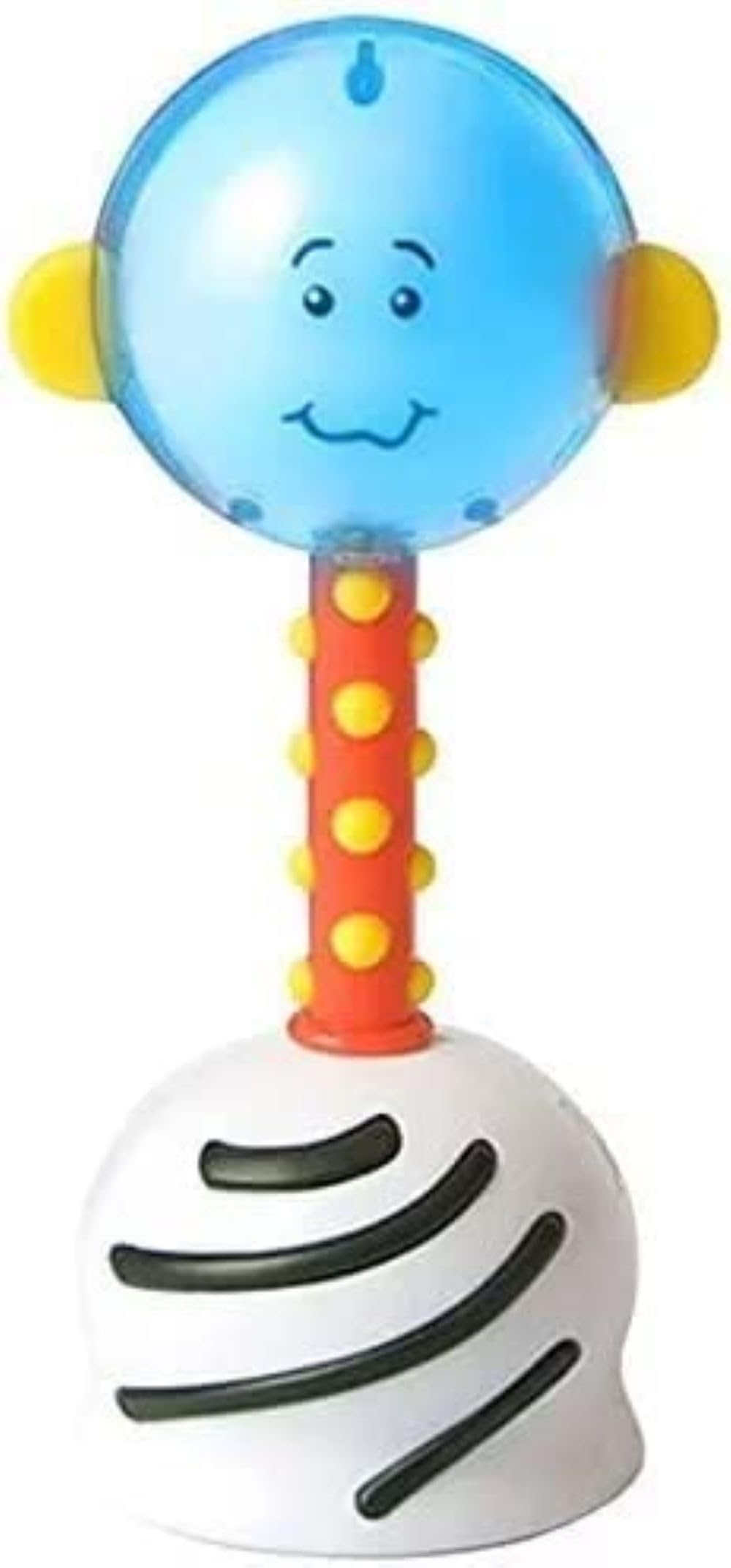 SmartNoggin NogginStik lights up in red, blue, green to support visual tracking