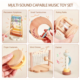 Smartwo baby montessori cloud xylophone offers playful tones to boost coordination