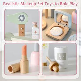 Smartwo polished natural wood finish adds durability and premium feel to toys.