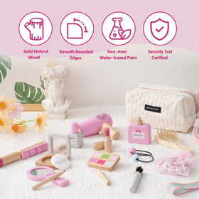 Smartwo curling iron toy promotes pretend beauty routines and fine motor development