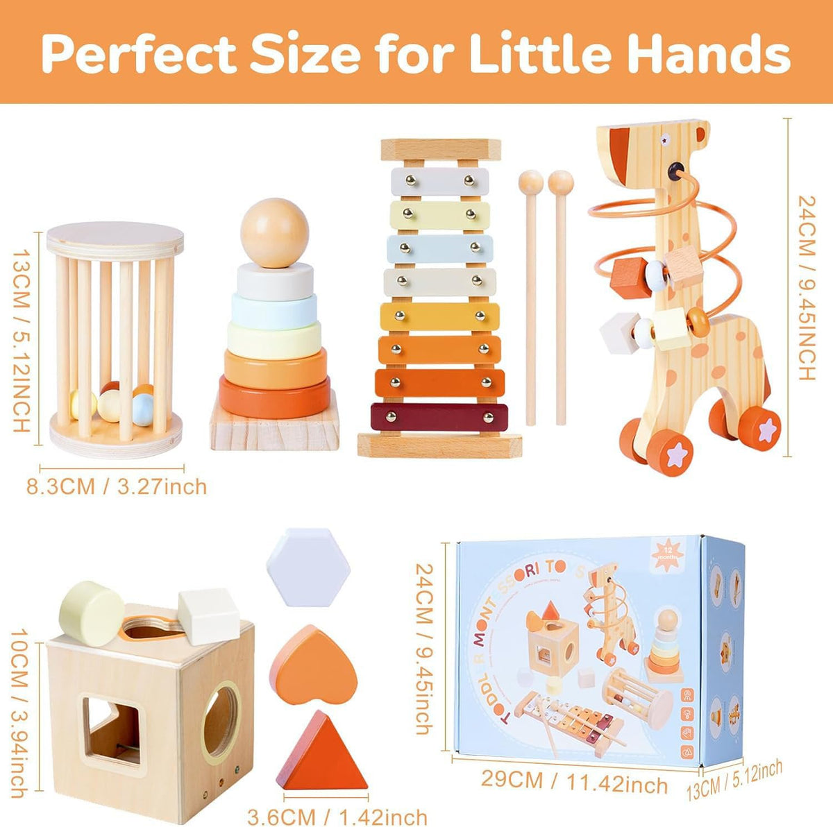 Smartwo color and shape sorter bucket aids color shape recognition