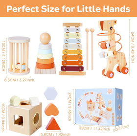 Smartwo color and shape sorter bucket aids color shape recognition