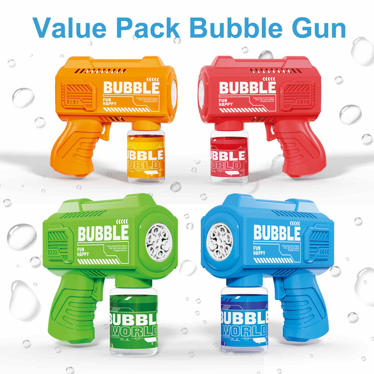 SmartYeen blue bubble gun perfect for group play