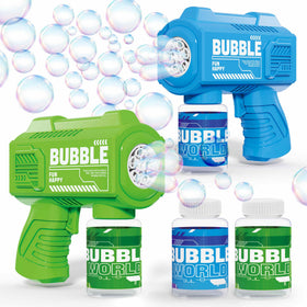 SmartYeen green bubble gun brightens park gatherings