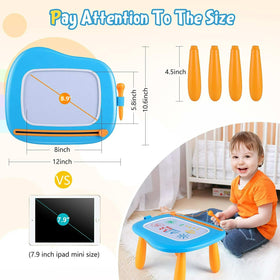Smasiagon travel ready drawing board kept compact for on the move learning.