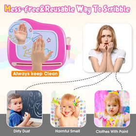 Smasiagon Rose doodle board large drawing area for kids