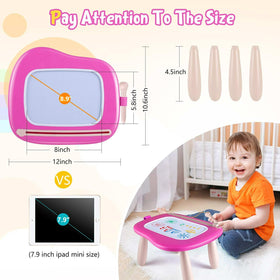 Smasiagon Rose board with travel handle for on-the-go drawing