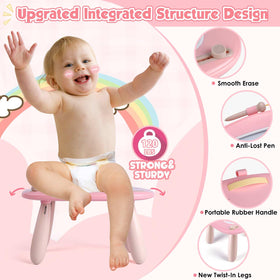 Smasiagon Toddler Doodle Board detachable legs provide stable setup.