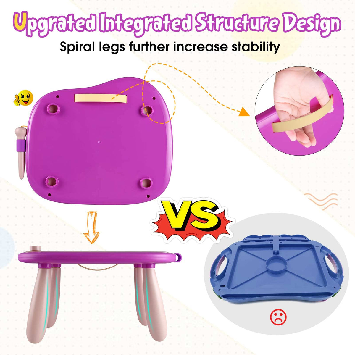 Smasiagon travel-friendly doodle pad keeps kids entertained.