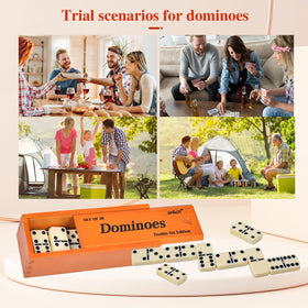 Smilejoy modern classic domino design suits any game room.