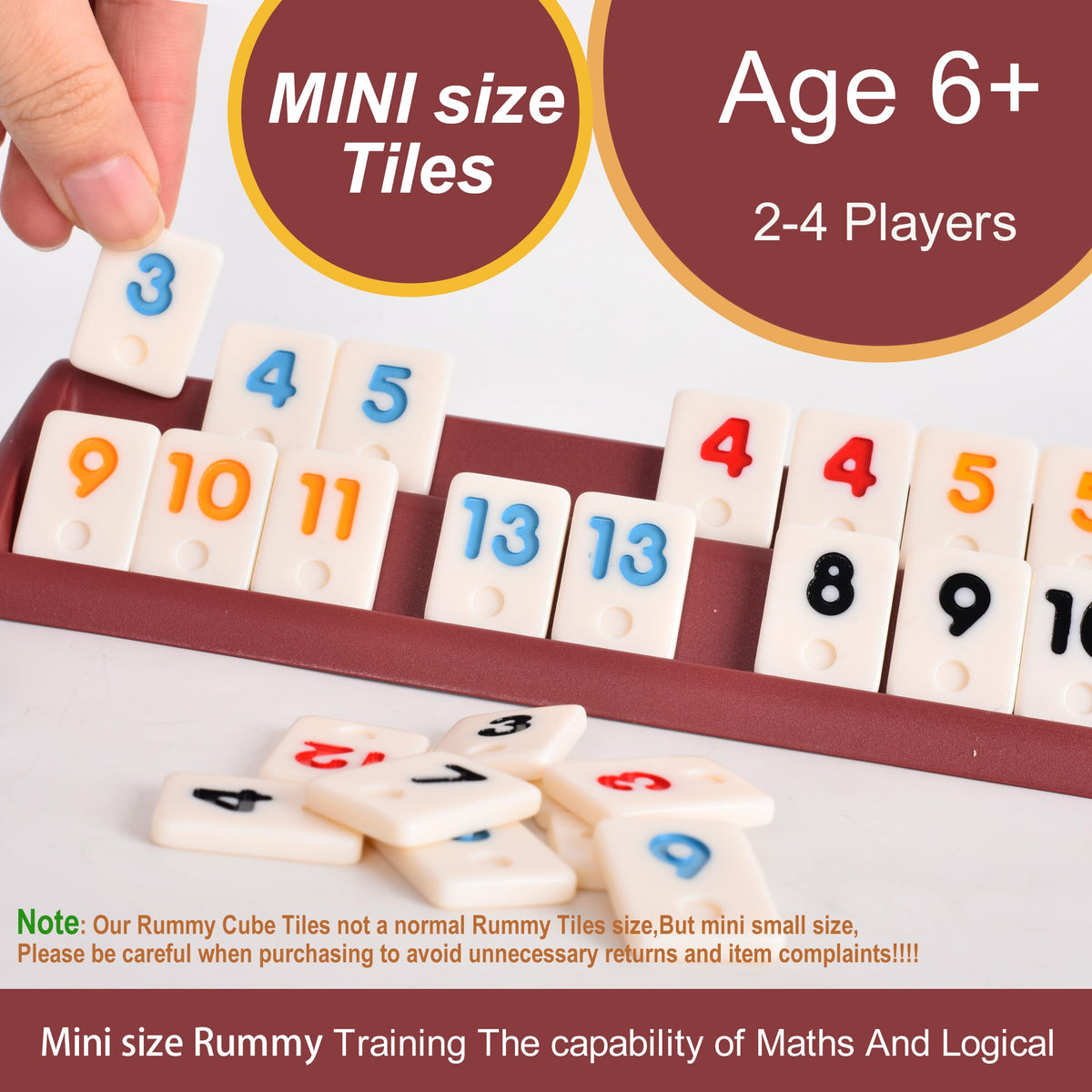 Smilejoy Mini Rummy Cube dice add action and variety.