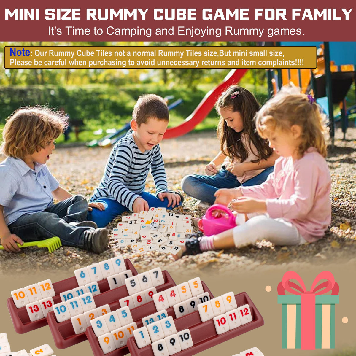 Smilejoy Mini Rummy Cube family-friendly game for evenings.